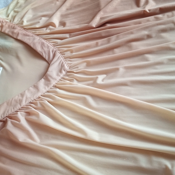 Beach Bunny Ombre Gold Sparkle Coverup Dress S 4 6 - Picture 2 of 9